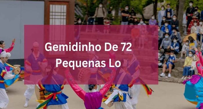 The Gemidinho de 72 Pequenas Lo