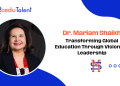 Dr. Mariam Shaikh founder of MS Education Consultants