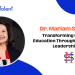 Dr. Mariam Shaikh founder of MS Education Consultants